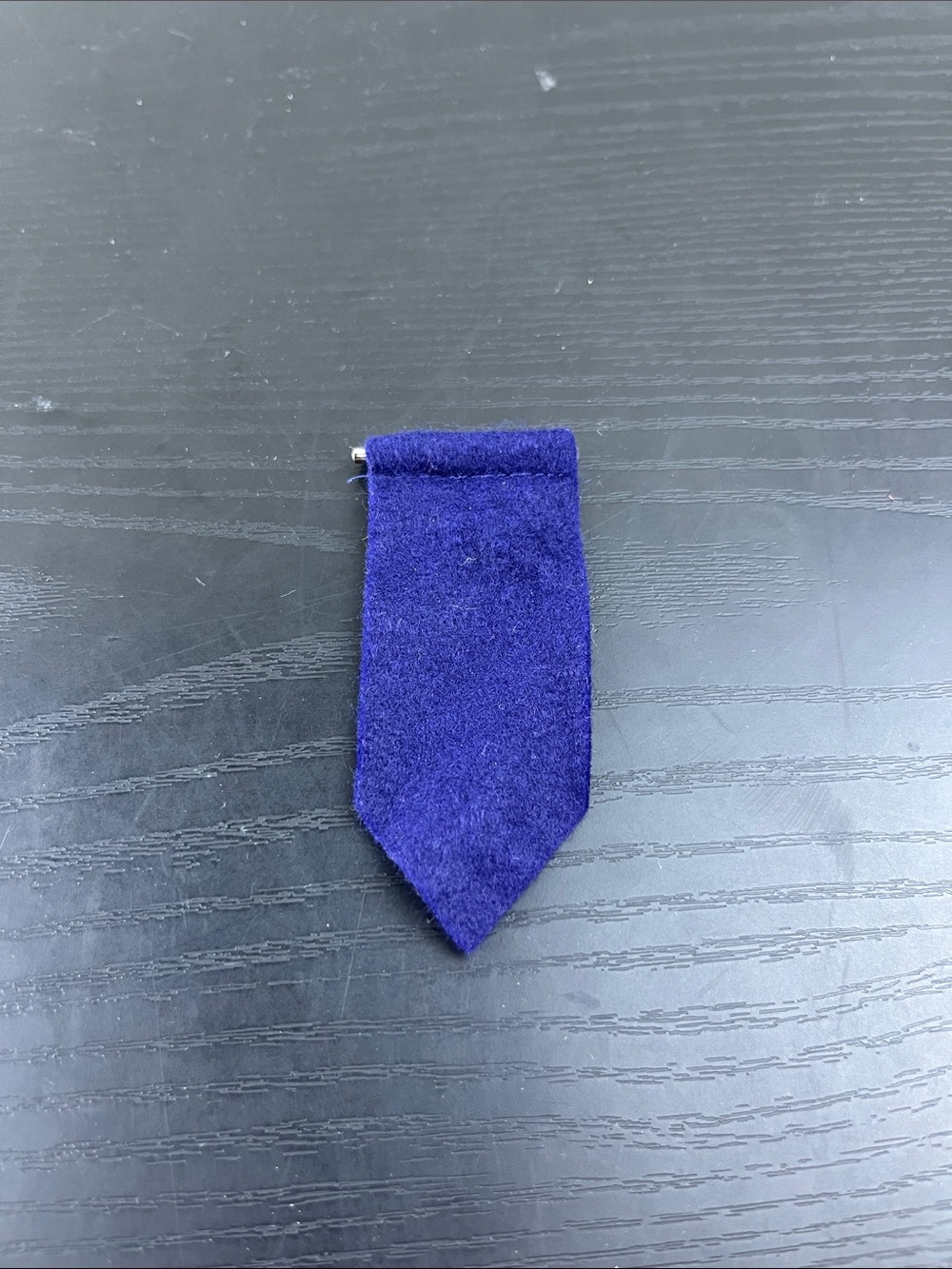 Official Girl Scout Insignia Tab Navy Blue Uniform Pin Holder GSUSA Replacement